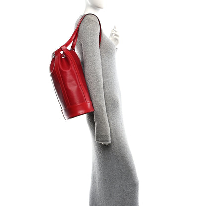 Louis Vuitton Epi Randonnee PM Castillan Red 2 of 9