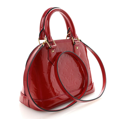 Louis Vuitton Vernis Alma BB Rose Indien 3 of 9