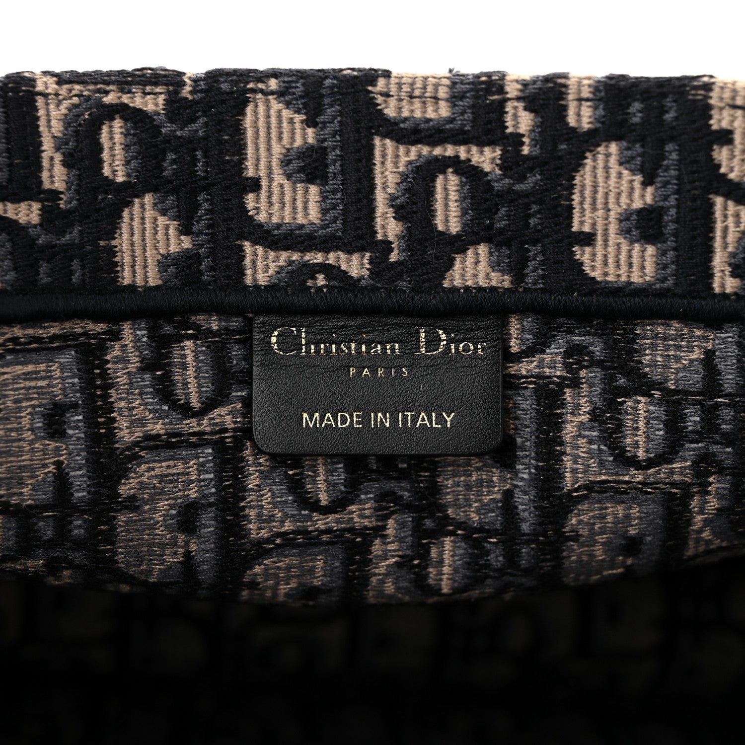Christian Dior Oblique Medium Book Tote Blue Multicolor 6 of 10