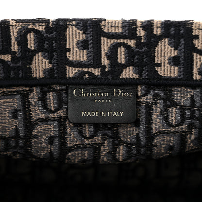 Christian Dior Oblique Medium Book Tote Blue Multicolor 6 of 10