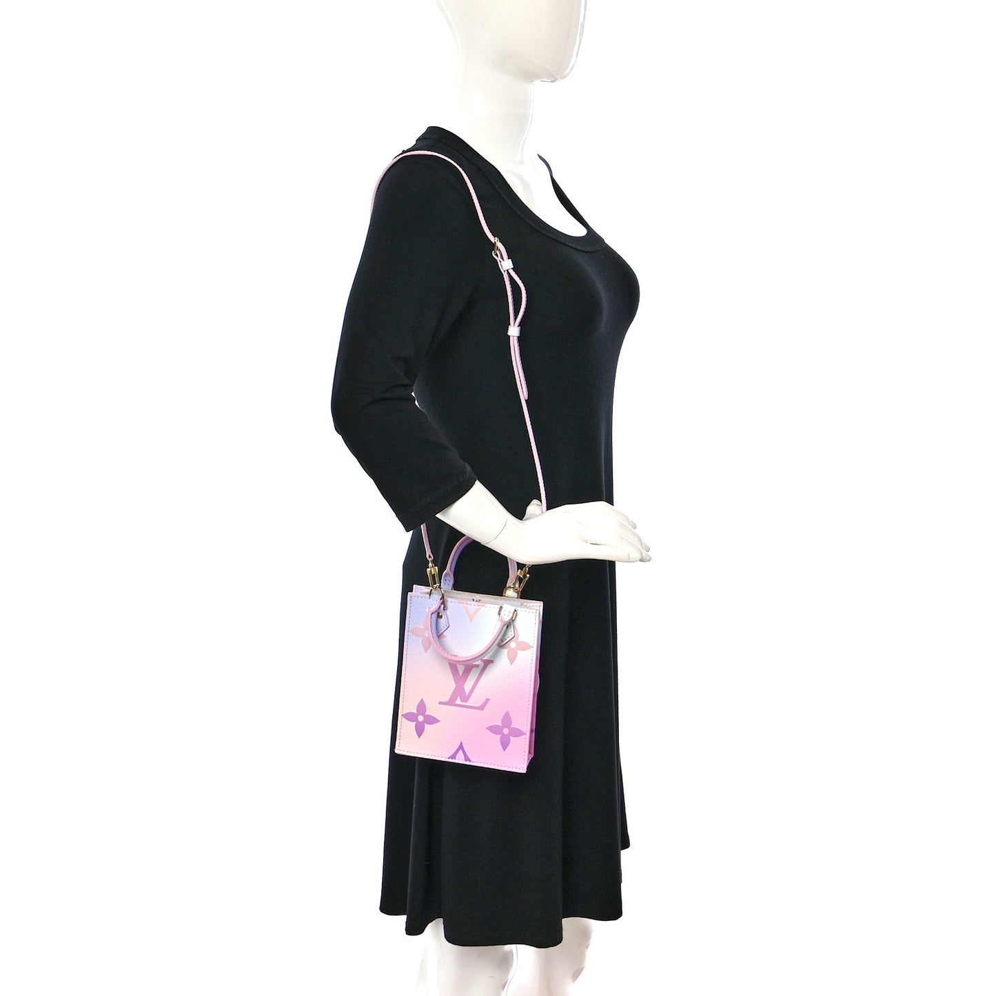 Monogram Giant Spring In The City Petit Sac Plat Sunrise Pastel