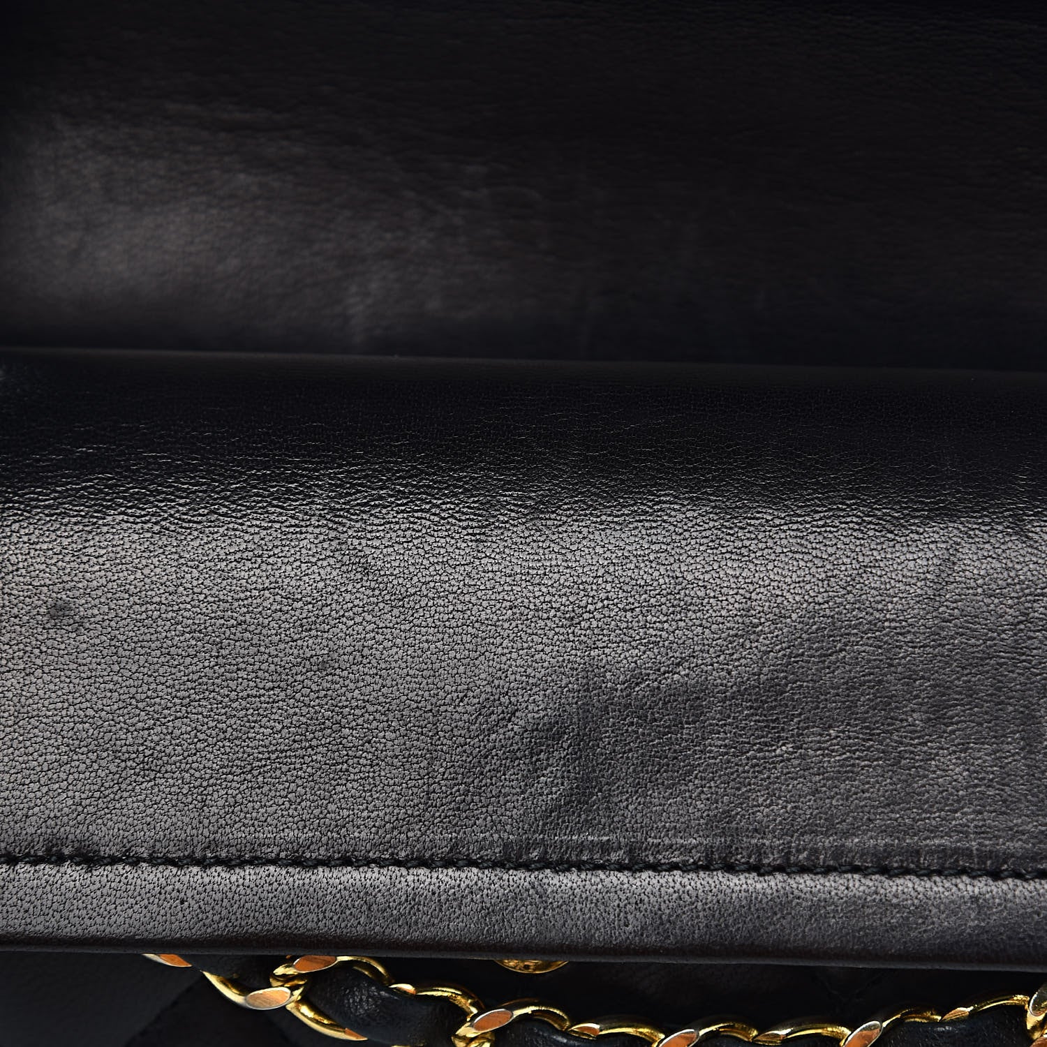 Chanel Lambskin Quilted Small Double Flap Black 10 of 19