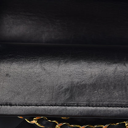 Chanel Lambskin Quilted Small Double Flap Black 10 of 19