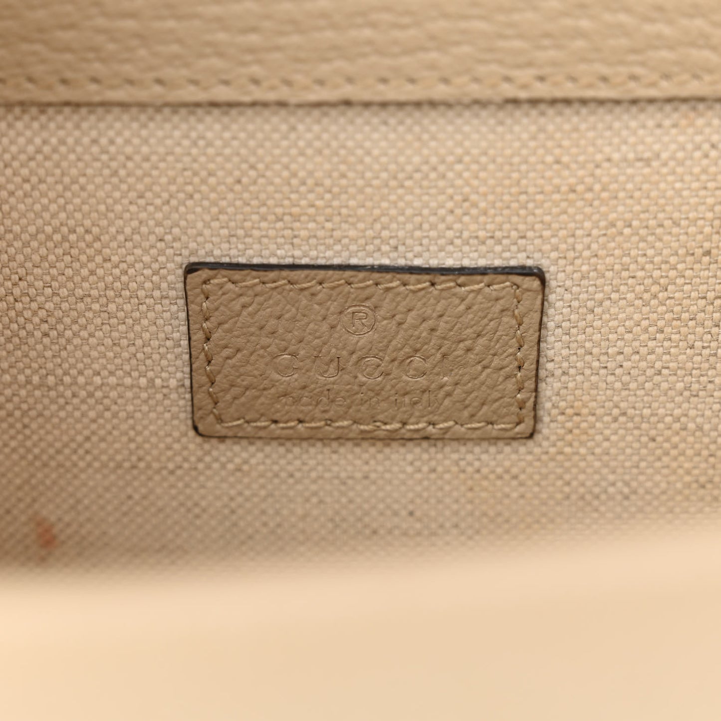 GG Supreme Monogram Textured Dollar Calfskin Small Rectangular Dionysus Shoulder Bag Beige Mystic White Oatmeal