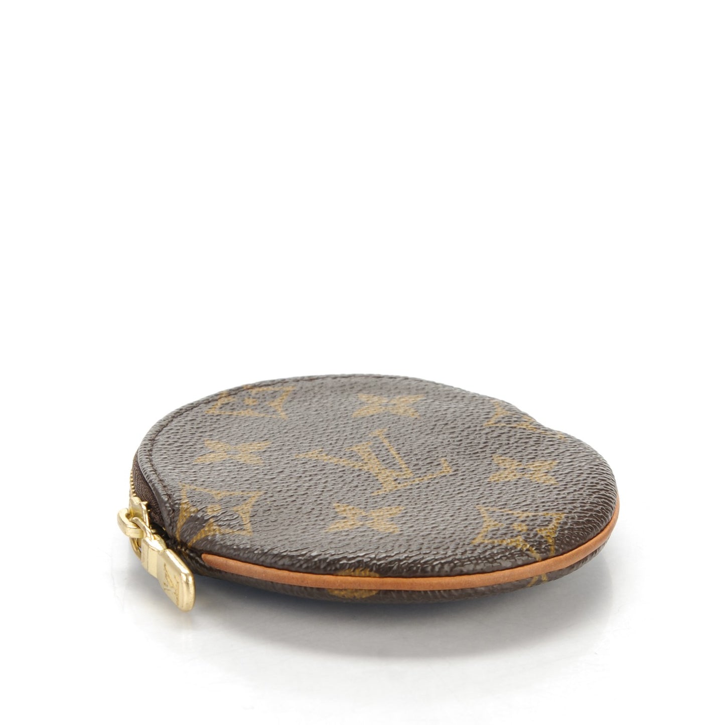 Monogram Round Coin Purse