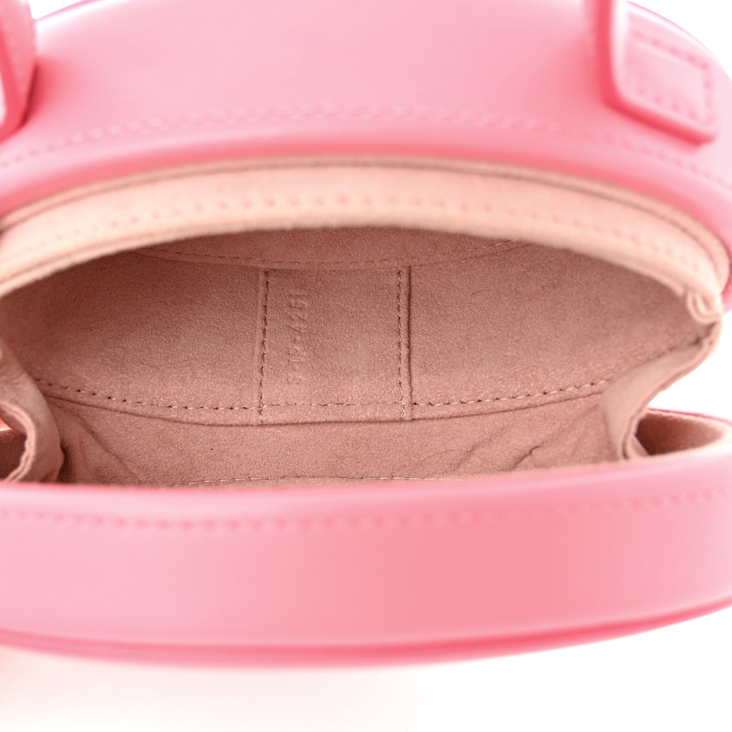Smooth Calfskin Cuir Triomphe Oval Minaudiere Lipstick