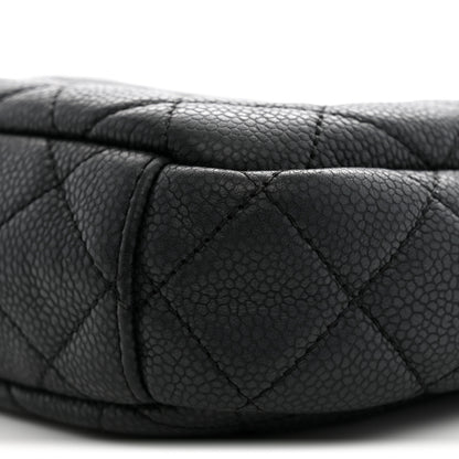 Chanel Iridescent Caviar Quilted Small Coco Tassel Camera Case Black 10 of 10
