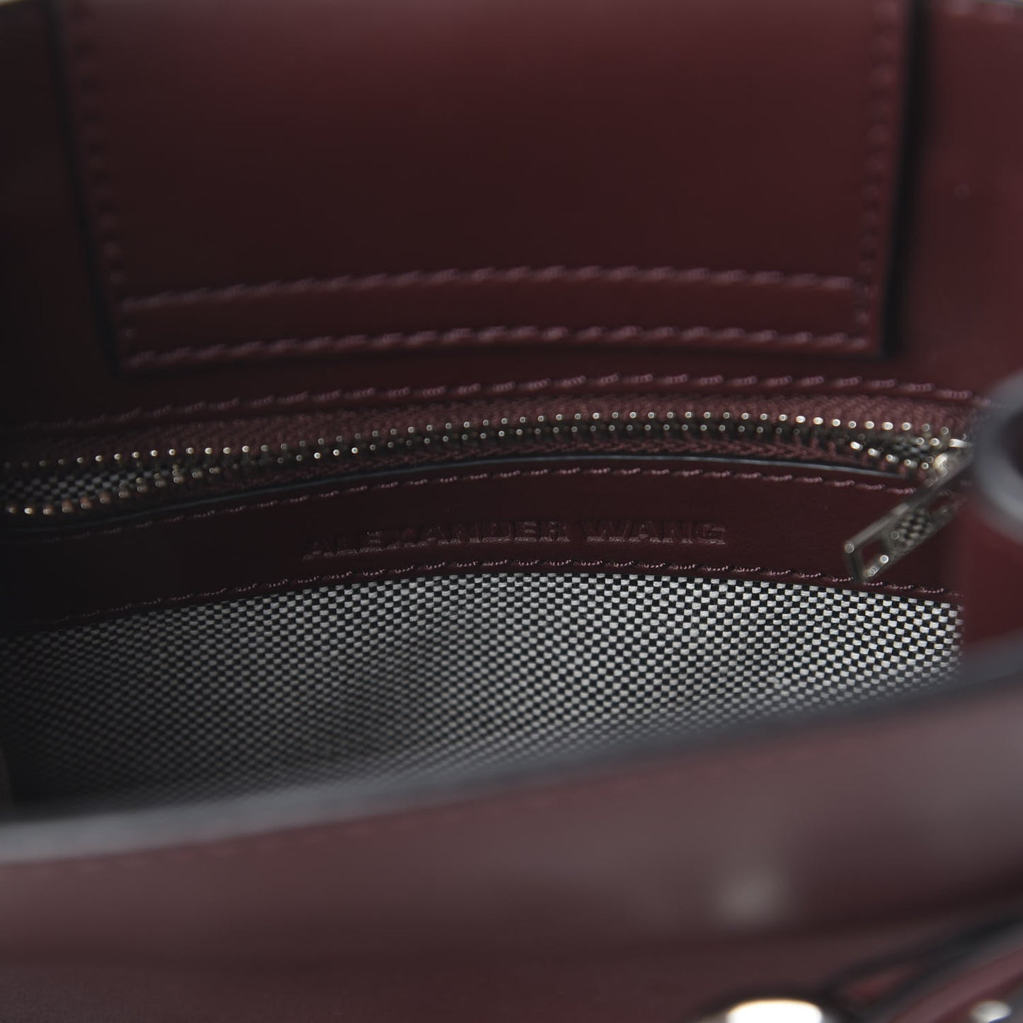 Calfskin Mini Attica Chain Crossbody Beet