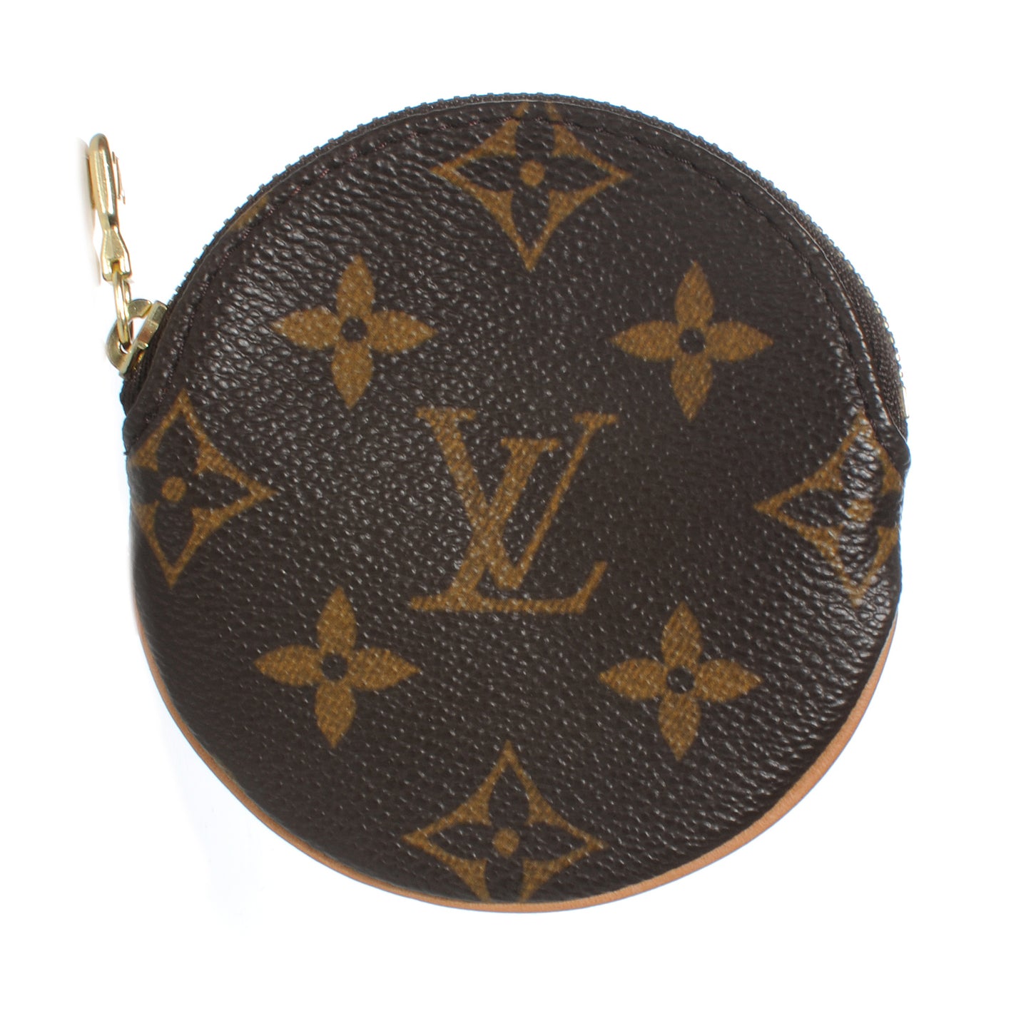 Monogram Round Coin Purse