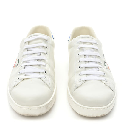 Gucci X DISNEY Calfskin Miro Soft Donald Duck Mens Ace Sneakers 9 White Bright Splash 2 of 13