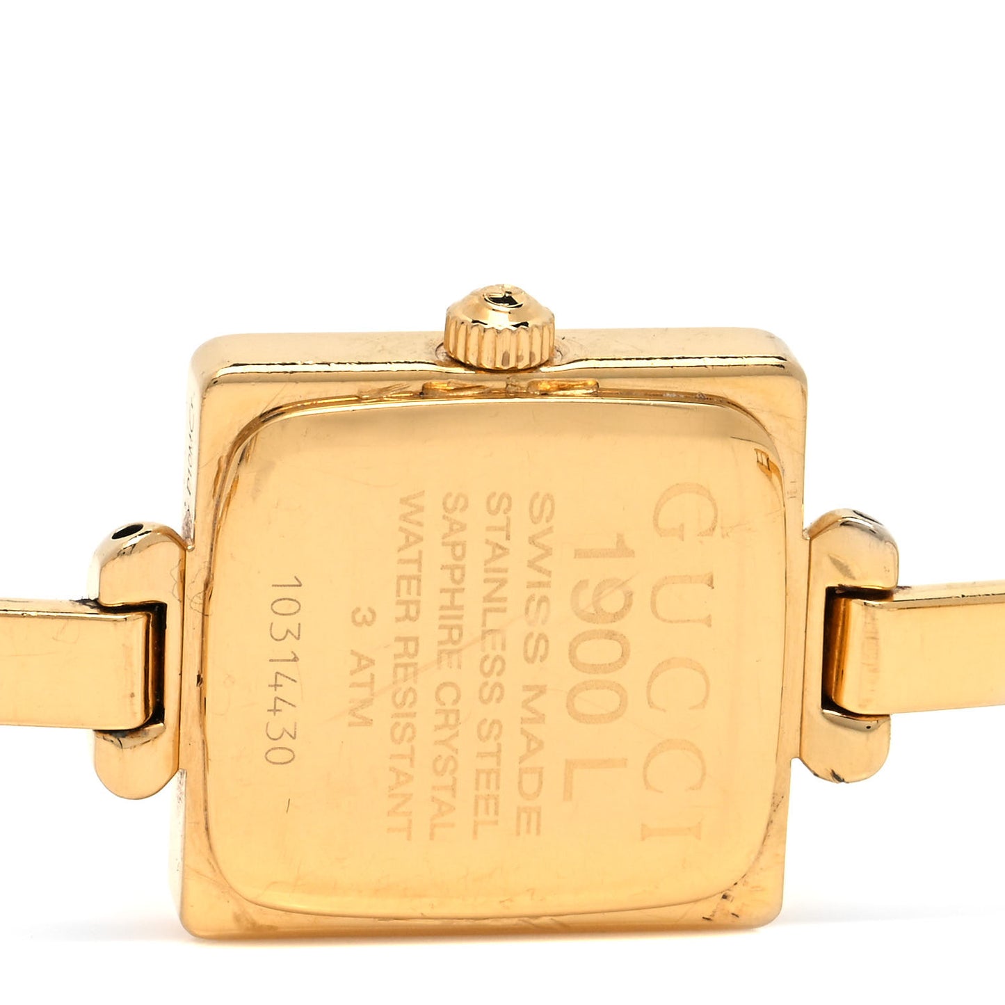 Stainless Steel 19mm 1900L Quartz Watch Gold