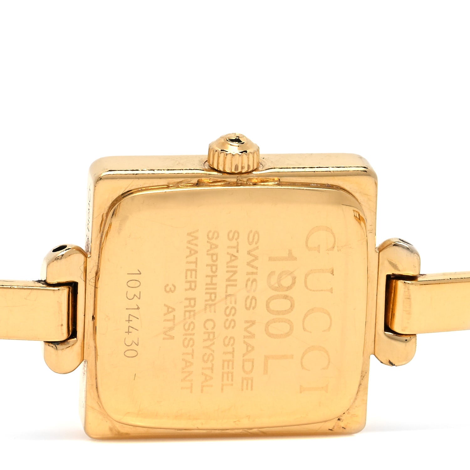 Gucci Stainless Steel 19mm 1900L Quartz Watch Gold 4 of 5