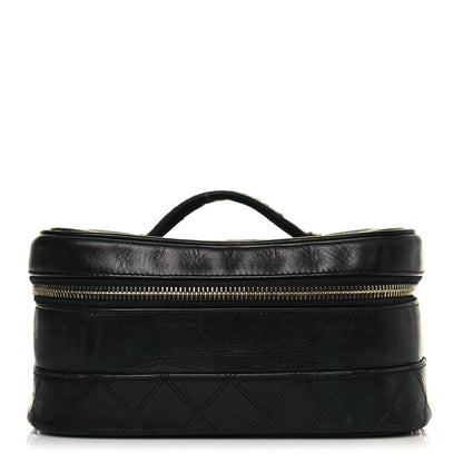 Chanel Lambskin Vanity Cosmetic Case Black 1 of 21