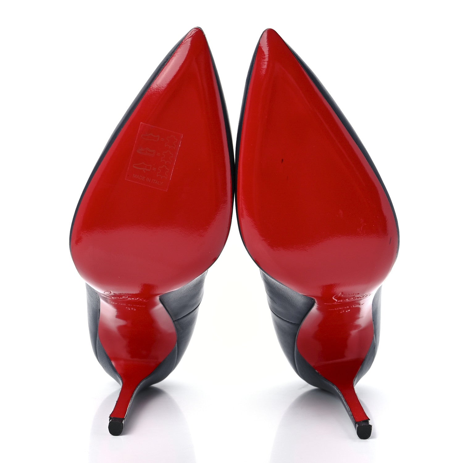 Christian Louboutin Lambskin So Kate 120 Pumps 36 Navy 5 of 8