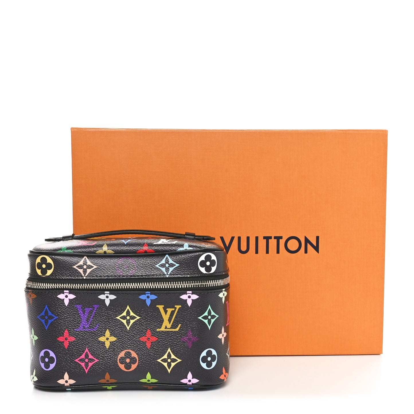 LV X TM Monogram Multicolor Nice Mini Black