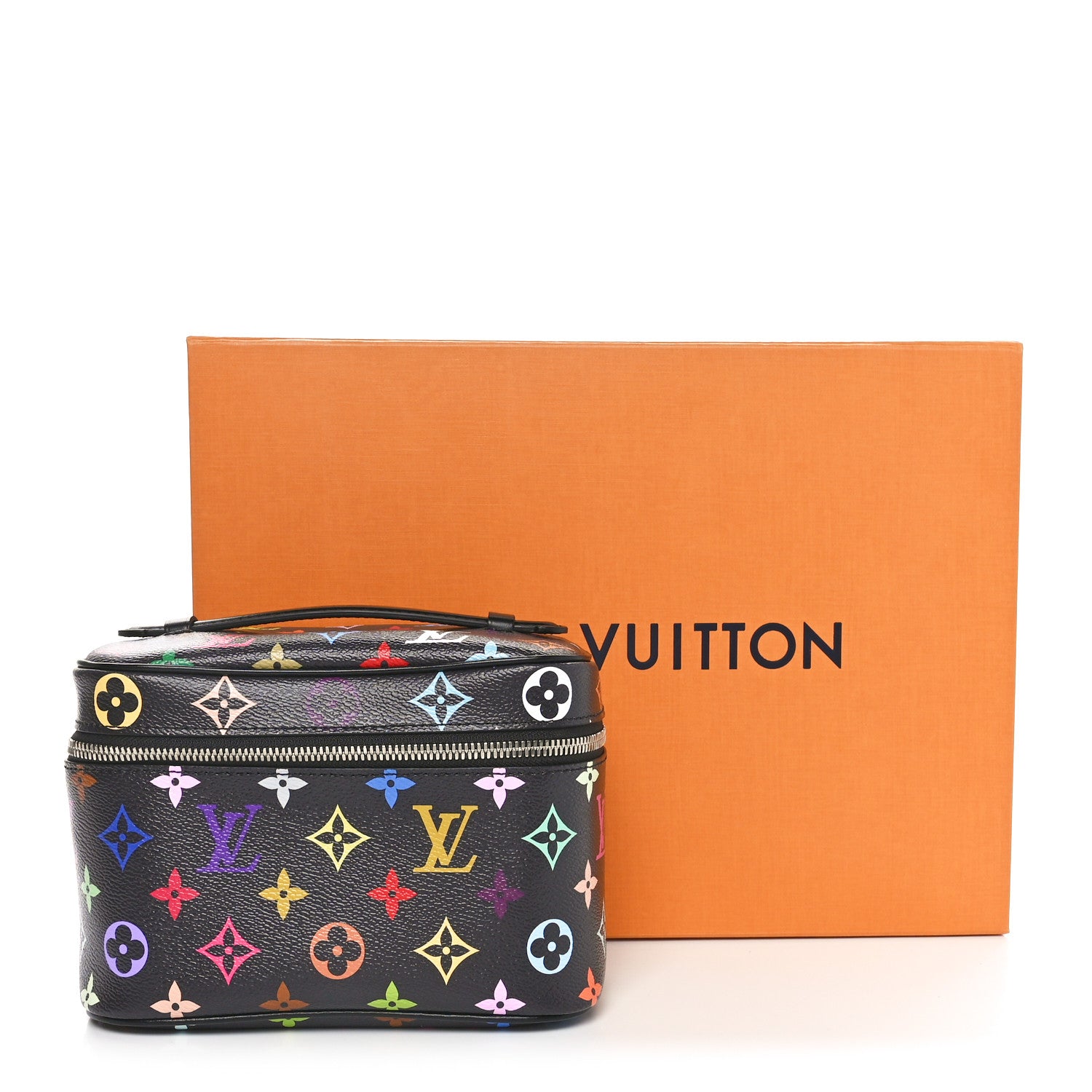 Louis Vuitton LV X TM Monogram Multicolor Nice Mini Black 10 of 10