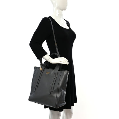 Prada Grace Lux Light Medium Ouverture Shoulder Bag Marmo 2 of 8