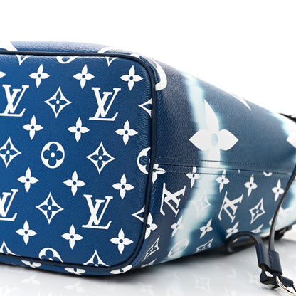 Louis Vuitton Monogram Escale Neverfull MM Blue 12 of 12