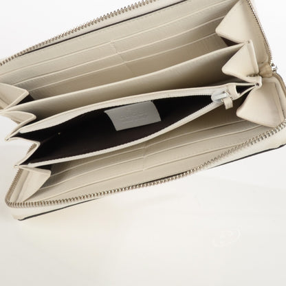 Gucci Micro GG Supreme Stars GG Pierce Zip Around Wallet White 7 of 7