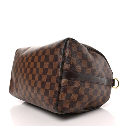 Louis Vuitton Damier Ebene Speedy Bandouliere 30 9 of 9