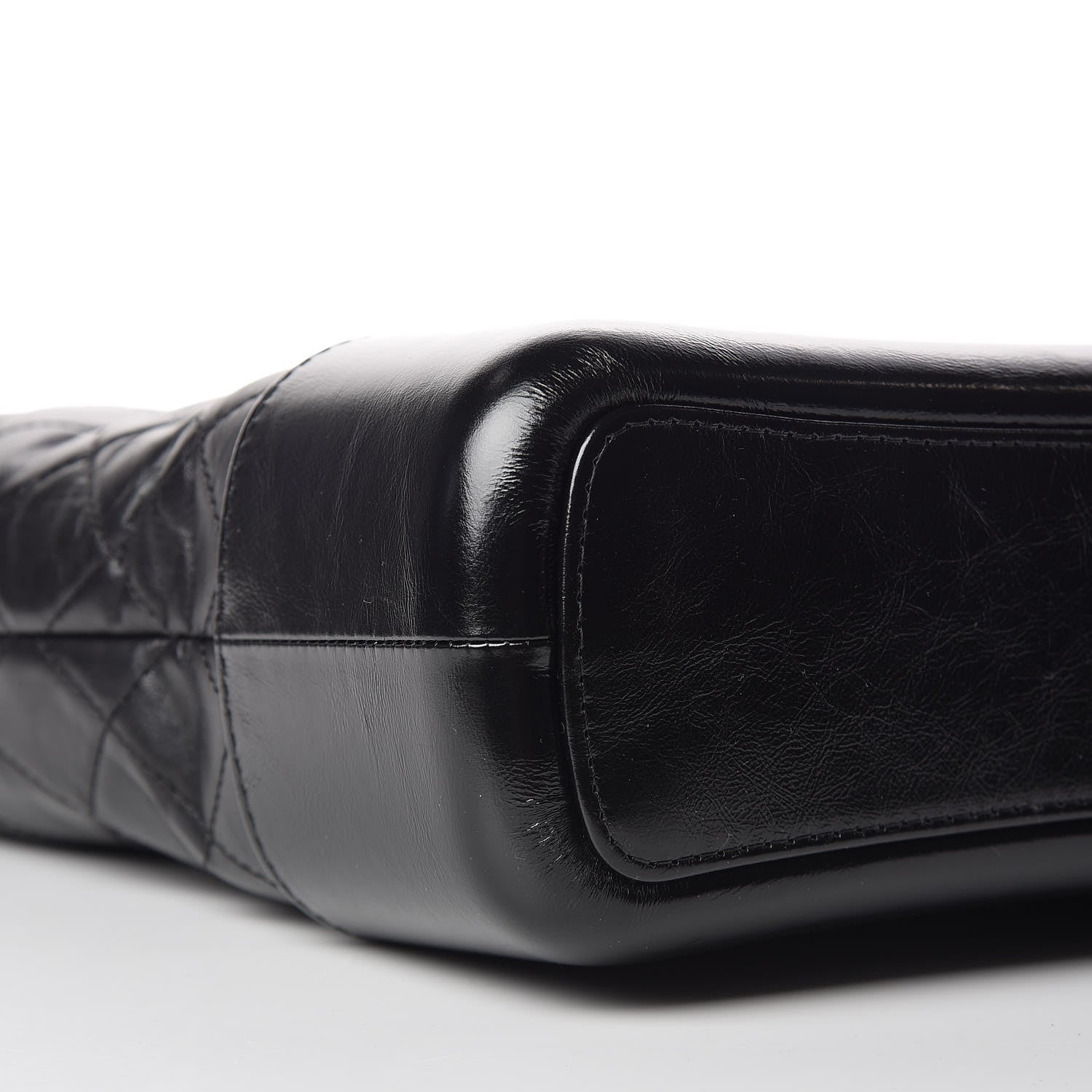 Chanel Aged Calfskin Quilted Medium Gabrielle Hobo Black 8 of 13