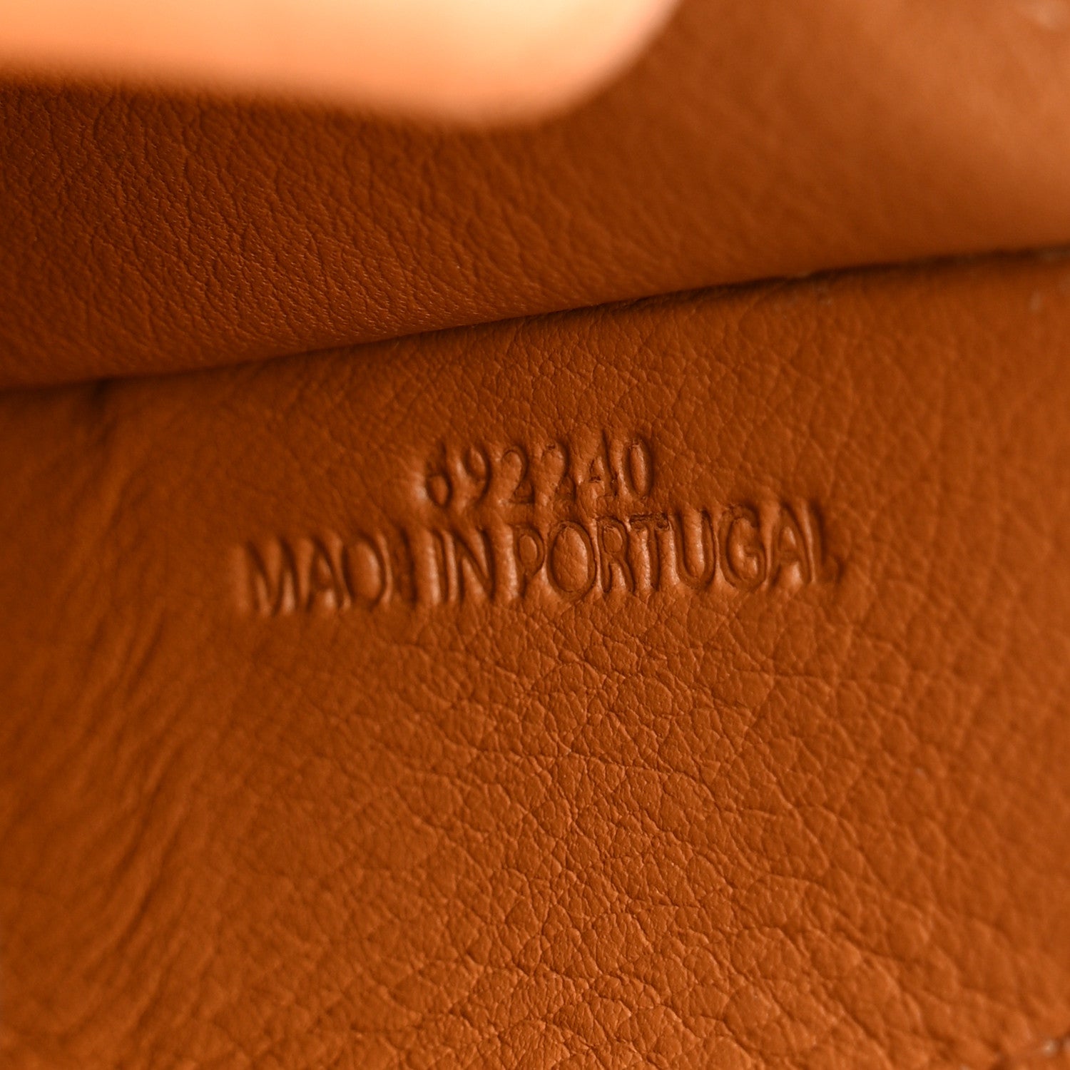 Loewe Calfskin Elephant Pouch Crossbody Bag Tan 7 of 13