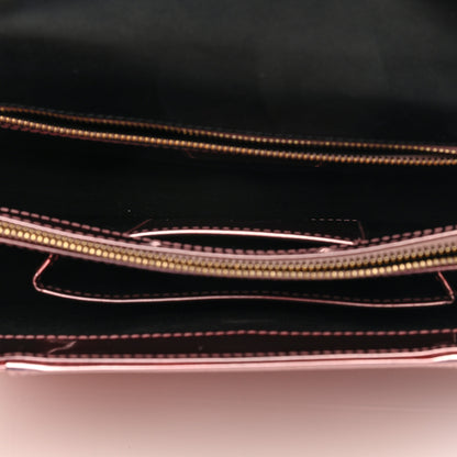 Bulgari Metallic Calfskin Serpenti Forever Crossbody Bag Rose Quartz 6 of 9