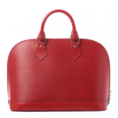 Louis Vuitton Epi Alma PM Castillan Red 1 of 9