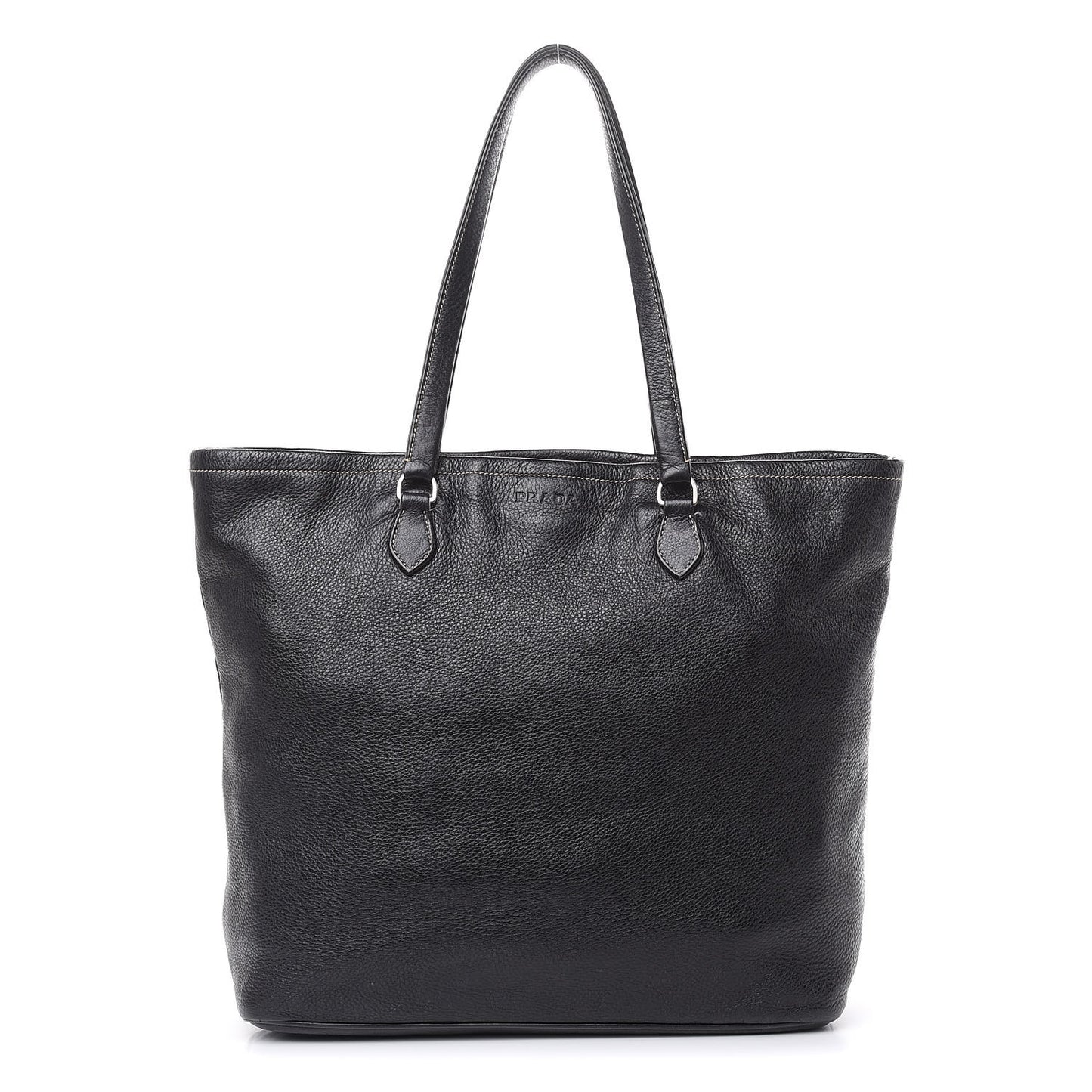 Vitello Daino Light Tote Black
