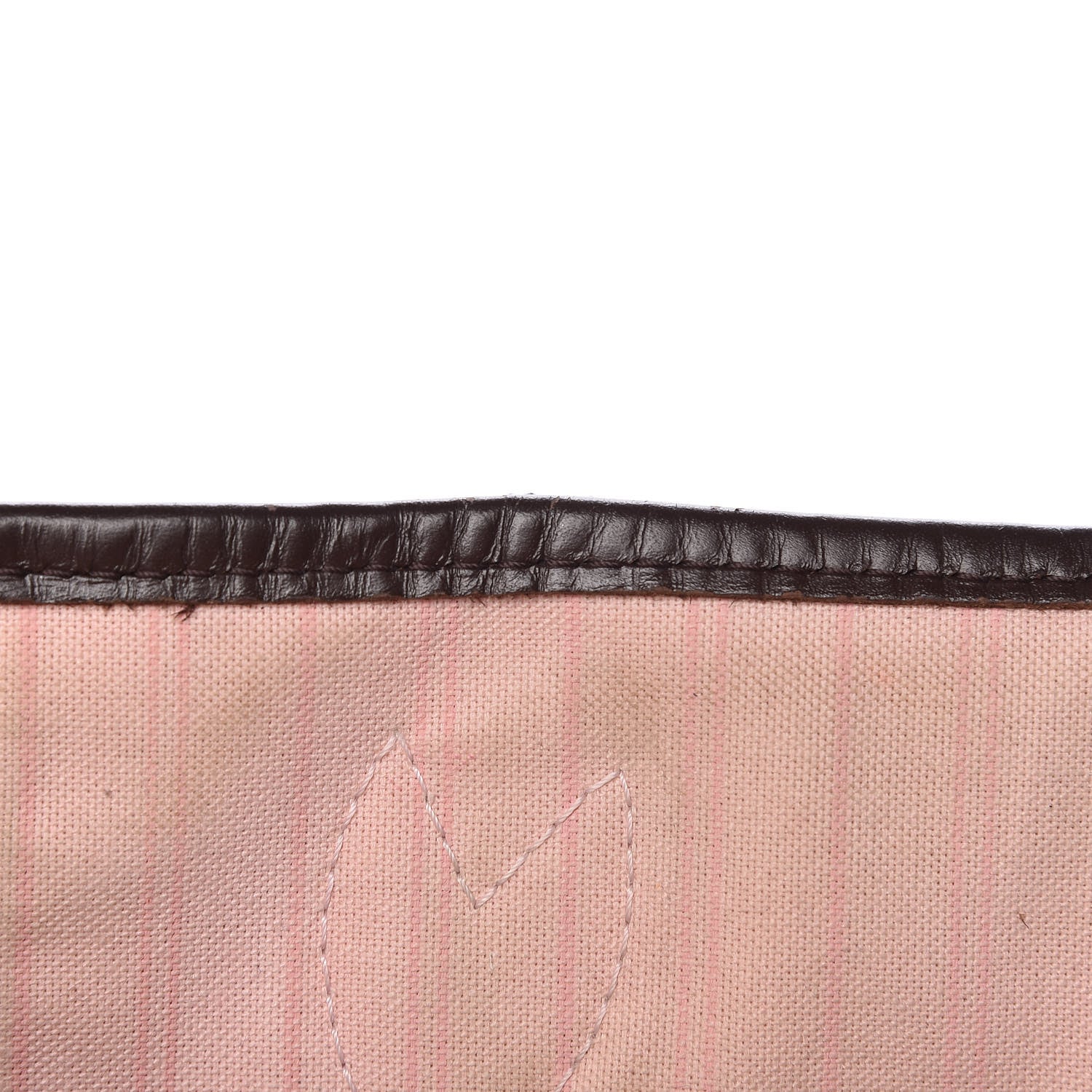 Louis Vuitton Damier Ebene Neo Neverfull MM Rose Ballerine 17 of 38
