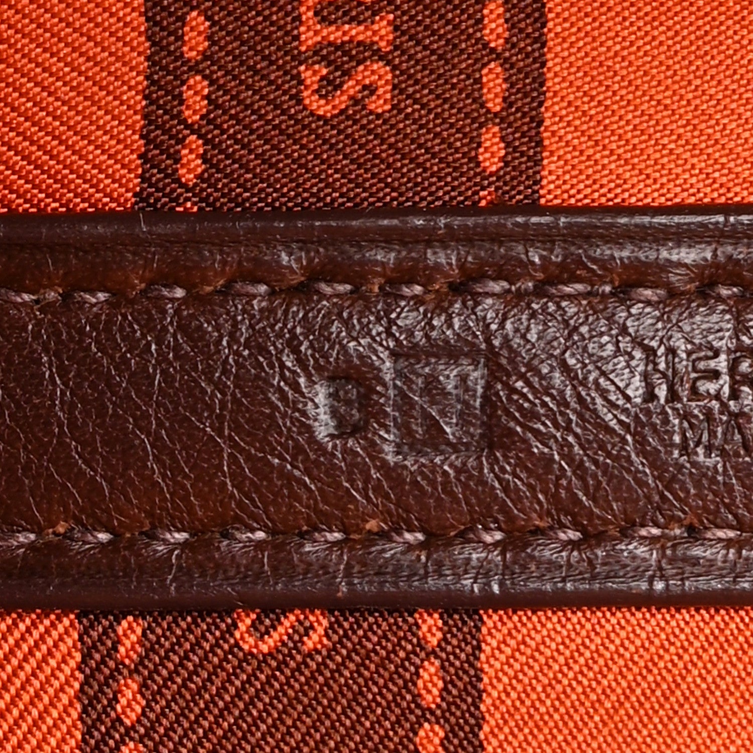 Hermes Swift Bolduc Twilly Garden Party TPM Chocolate 7 of 15