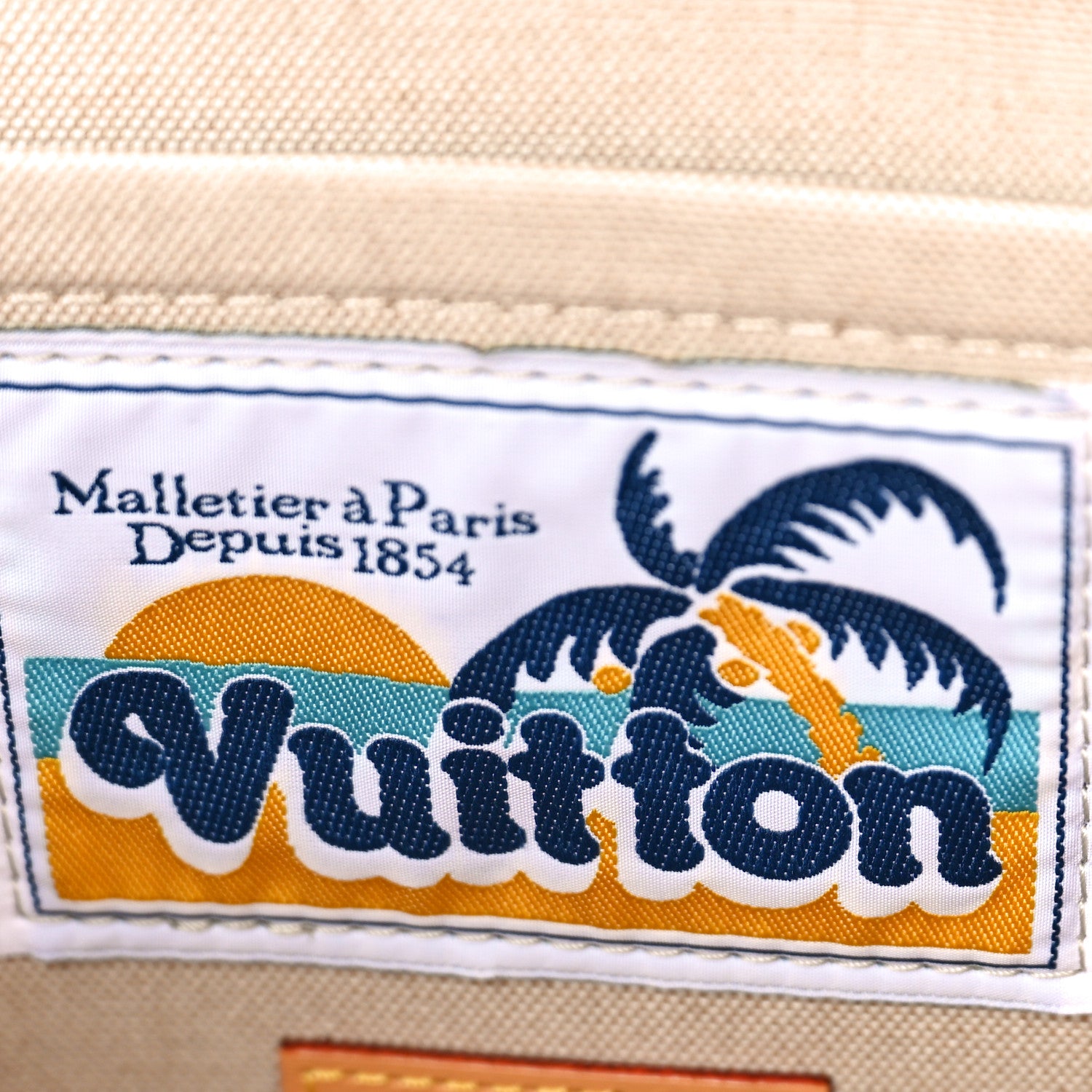 Louis Vuitton Monogram Surfin' Sac Plat 24H Navy Blue 6 of 11