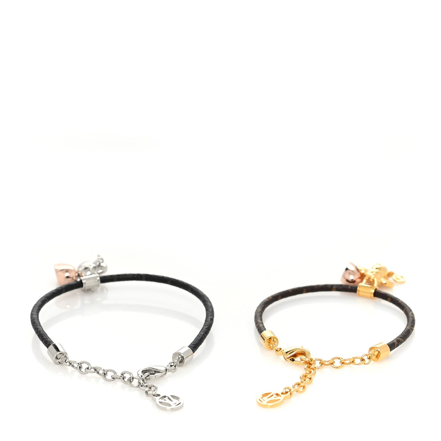 Louis Vuitton Monogram Vivienne Amour Bracelet Set 3 of 5