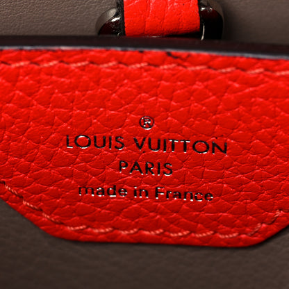 Louis Vuitton Taurillon Capucines BB Coquelicot 5 of 6
