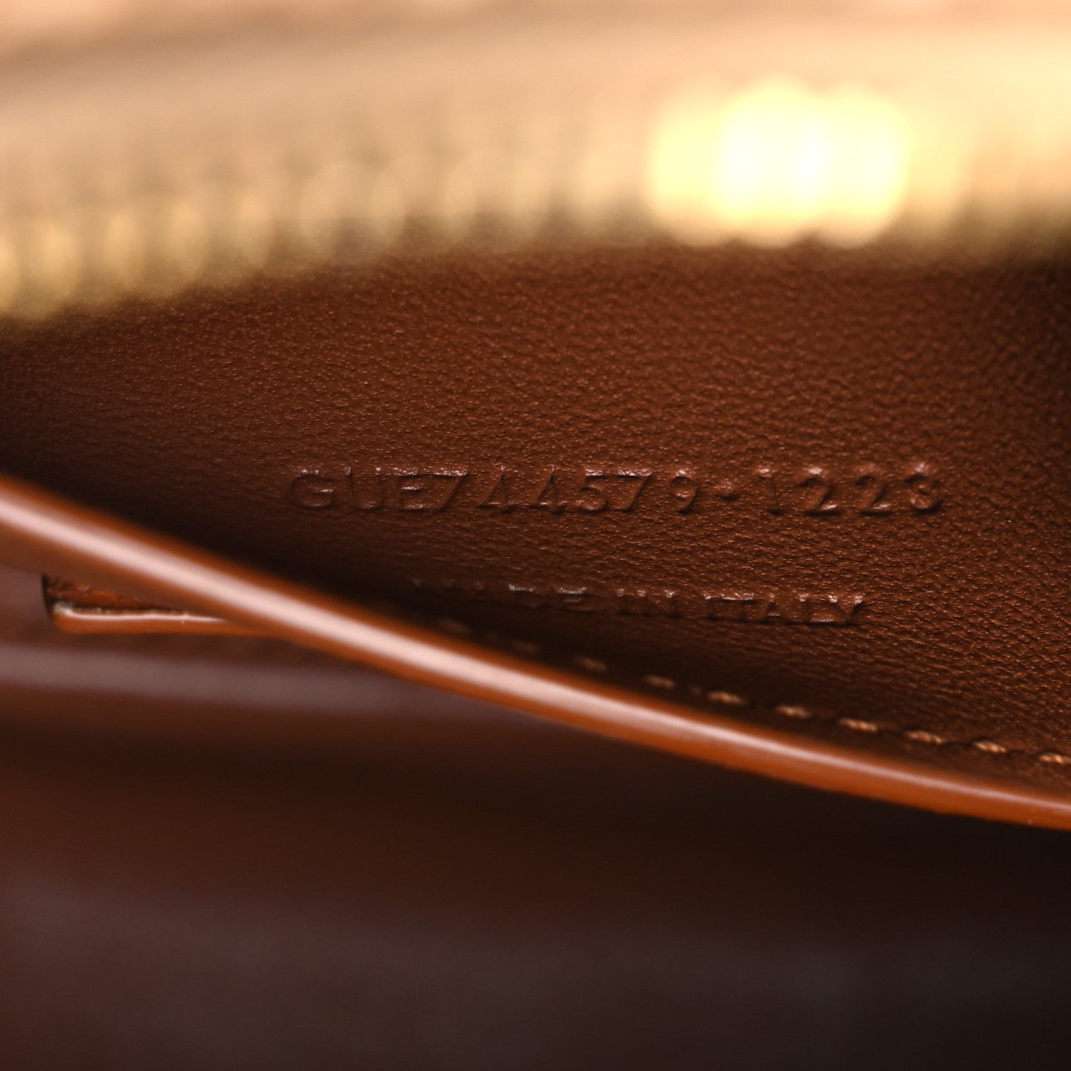 Saint Laurent Raffia Calfskin Round Camera Bag Golden Ecru Brick 7 of 11
