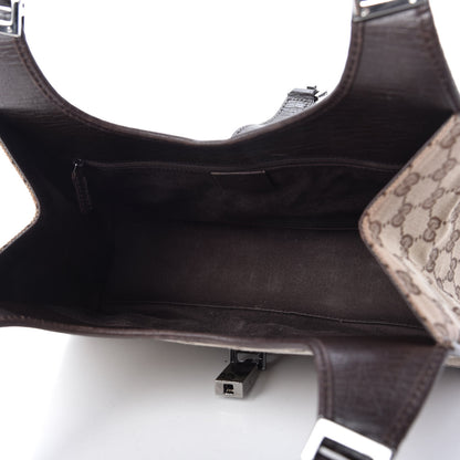 Gucci Monogram Small Bardot Bag Brown 5 of 12