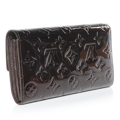 Louis Vuitton Vernis Sarah Wallet Amarante 3 of 8
