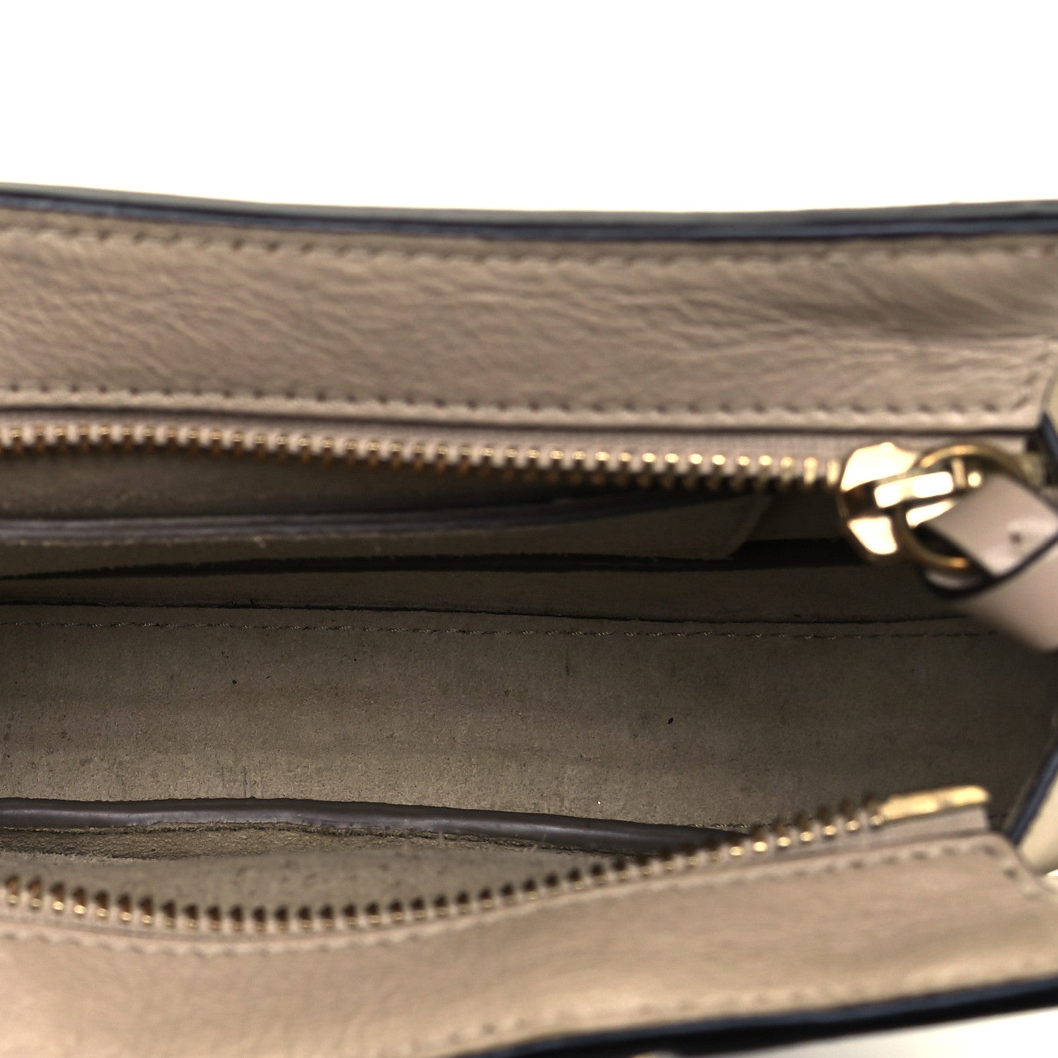 Chloe Calfskin Suede Mini Pixie Signature Belt Bag Abstract White 4 of 8