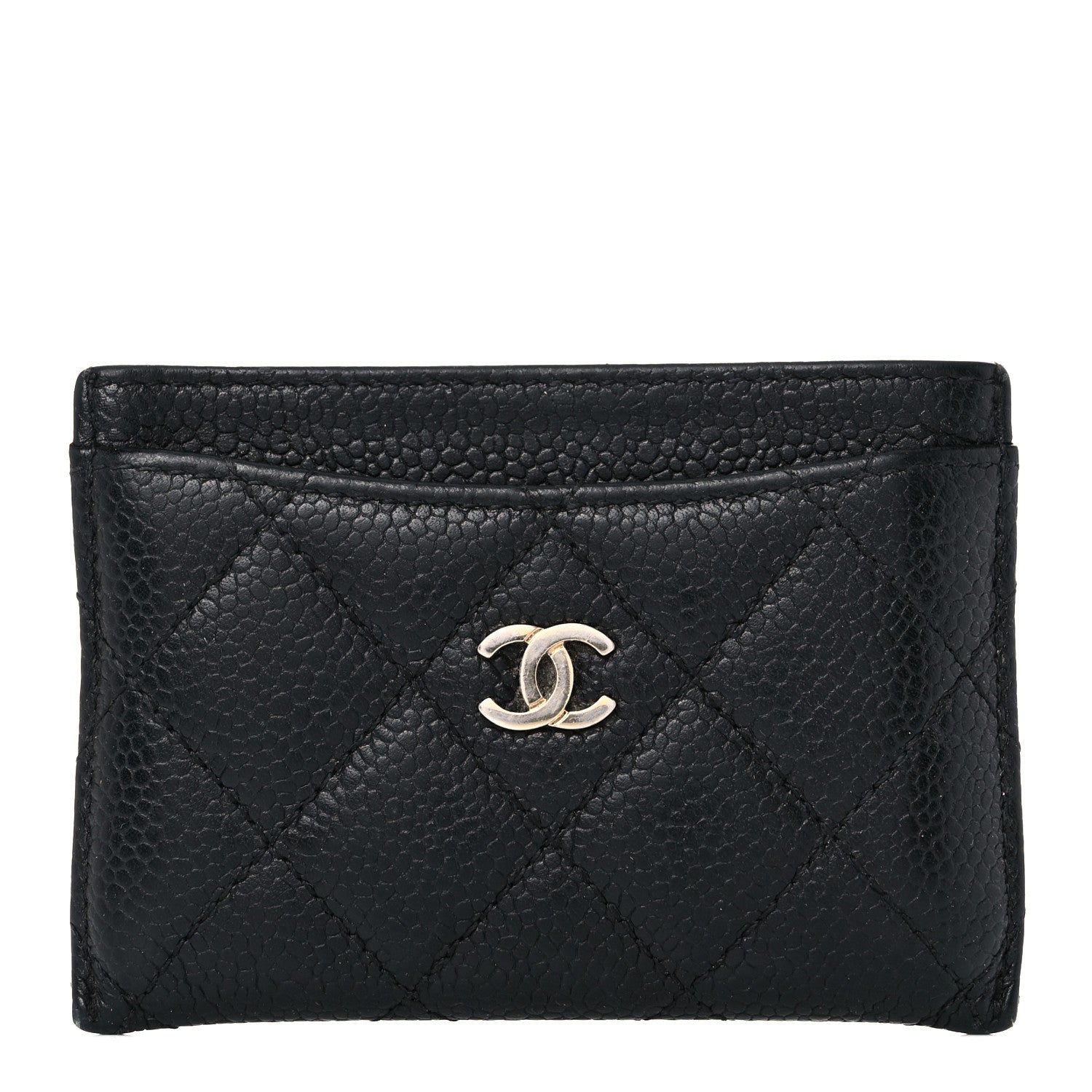 Chanel Caviar Quilted Card Holder Black 1 of 9