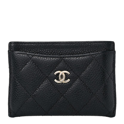 Chanel Caviar Quilted Card Holder Black 1 of 9