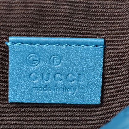 Gucci Microguccissima GG Cosmetic Case Deep Cobalt 6 of 11