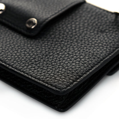 Fendi Cuoio Romano Selleria Baguette Belt Pouch Black 11 of 12