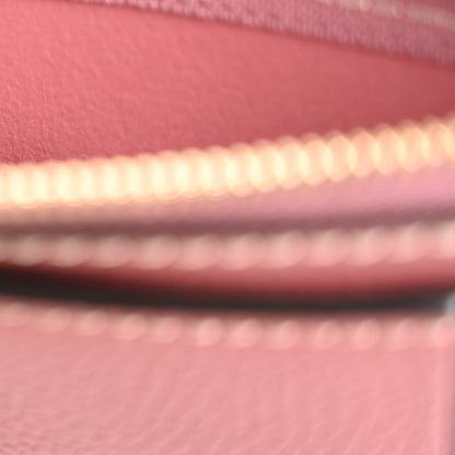 Chloe Grained Shiny Calfskin Small Darryl Coin Purse Faded Rose 7 of 11