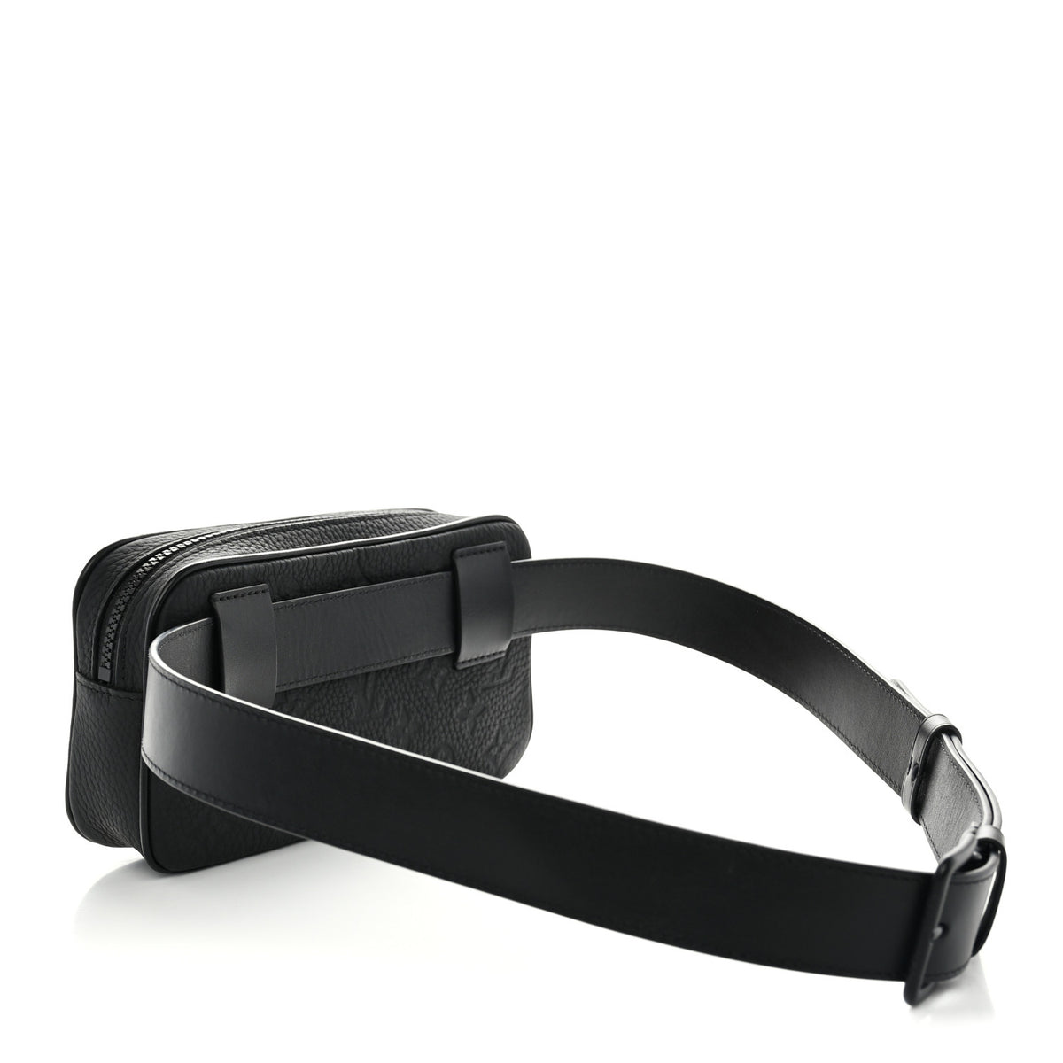 Taurillon Monogram Uniformes Solar Ray Soft Pochette Volga Belt Bag Black