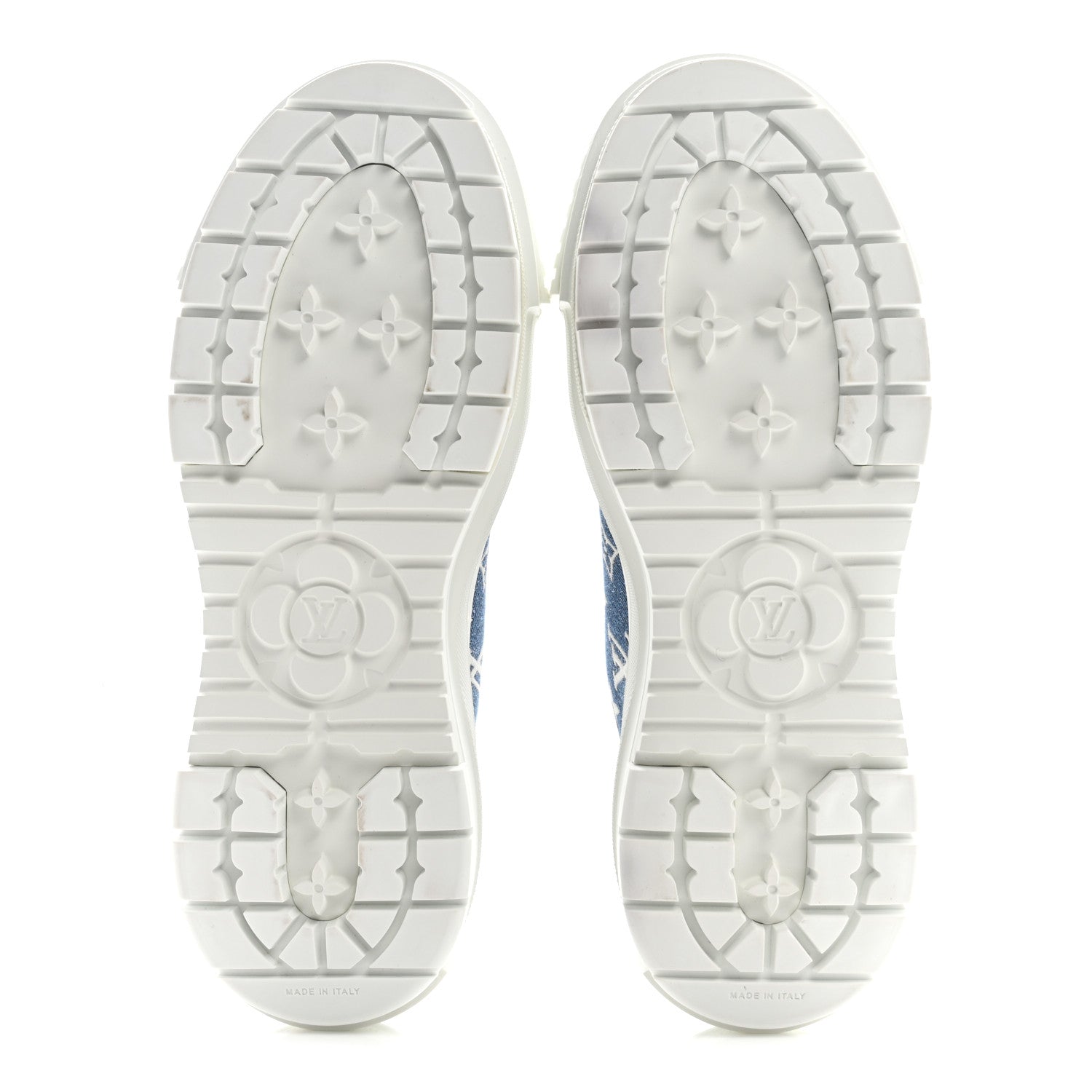Louis Vuitton Denim Monogram Squad Sneakers 40 Marine 11 of 19