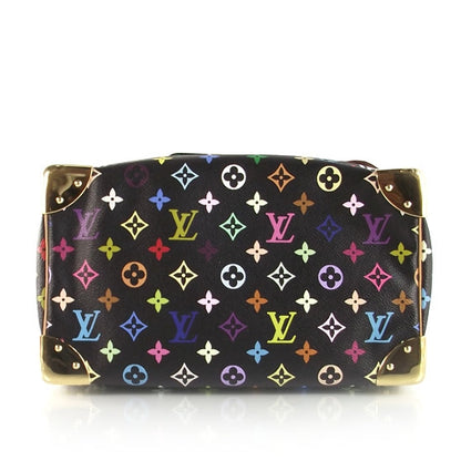 Louis Vuitton Monogram Multicolor Speedy 30 Black 6 of 11