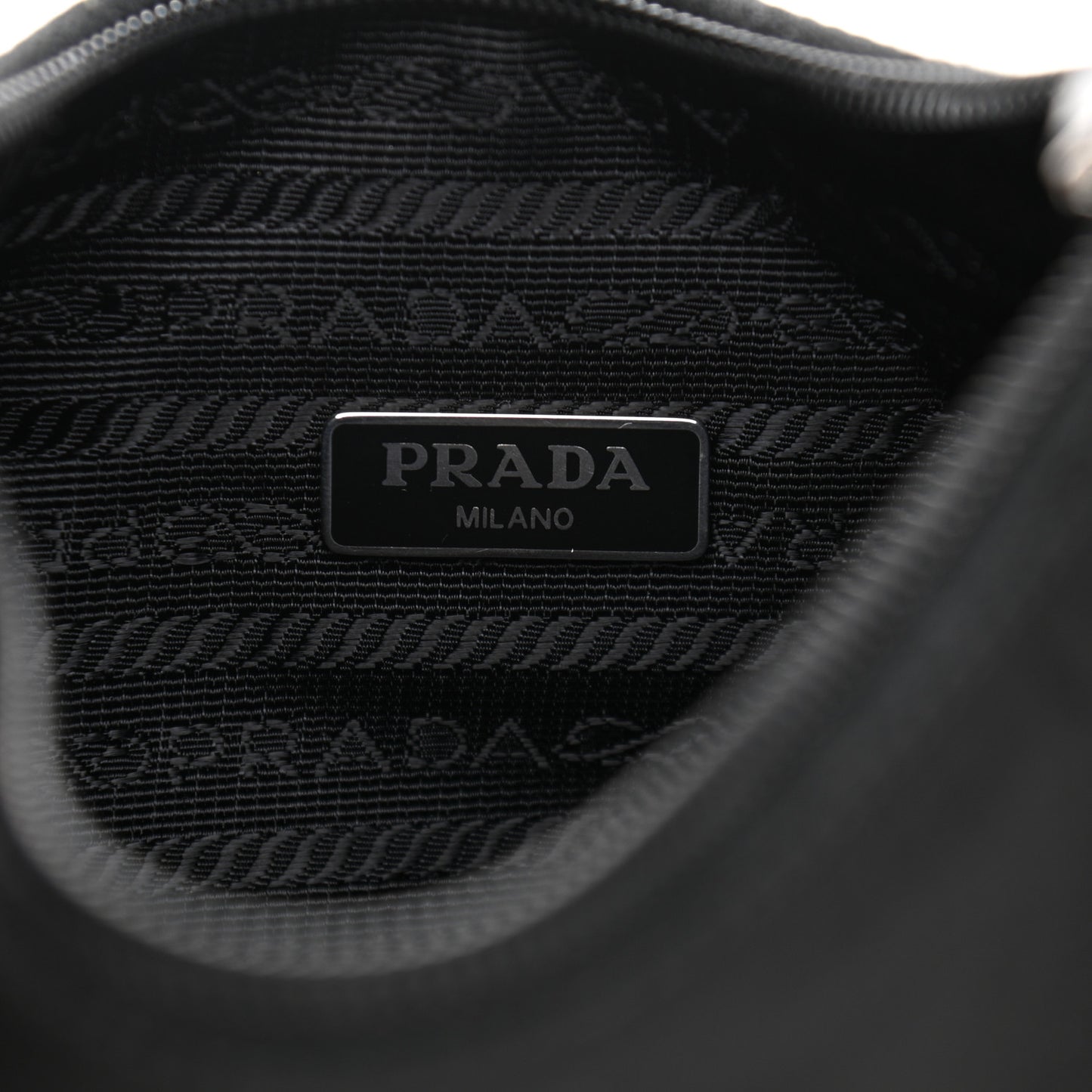Tessuto Nylon Mini Re-Edition 2000 Bag Black