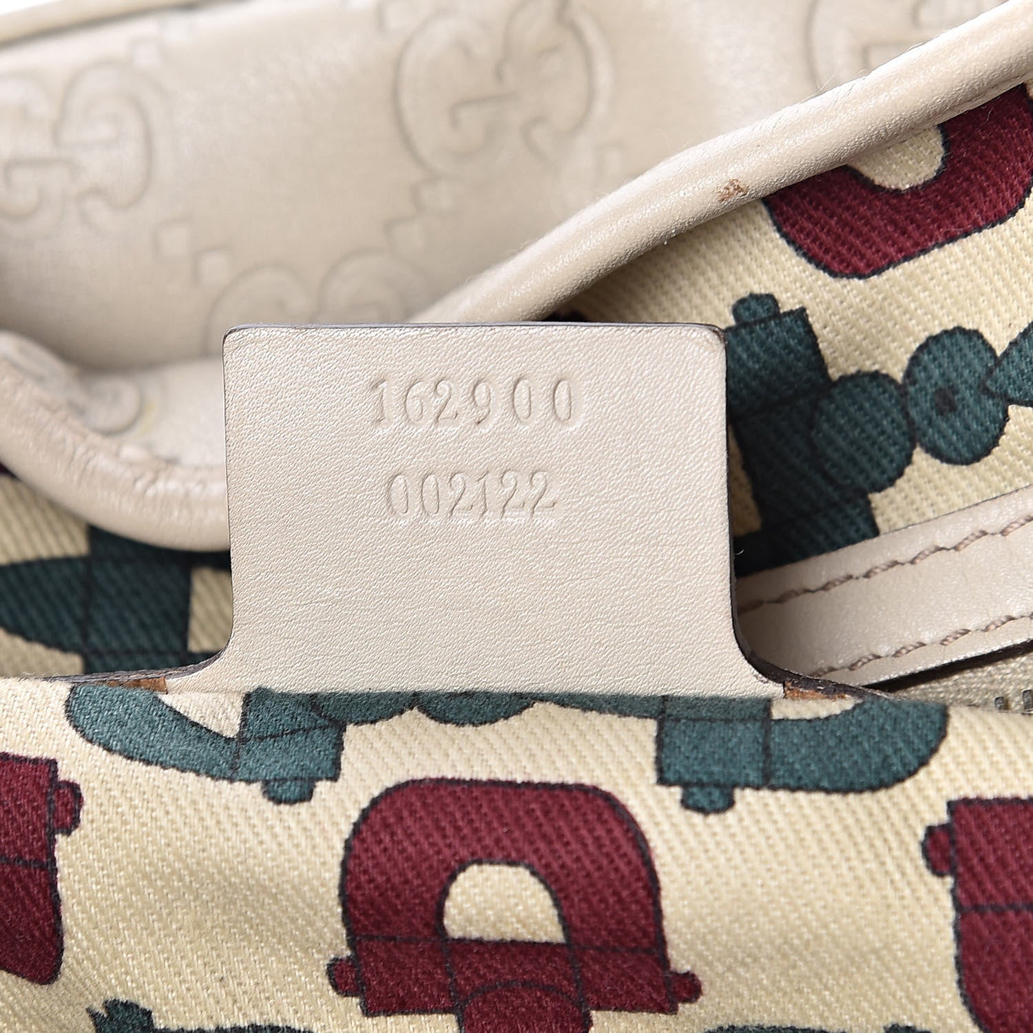 Gucci Guccissima Small Pelham Shoulder Bag Off White 7 of 10