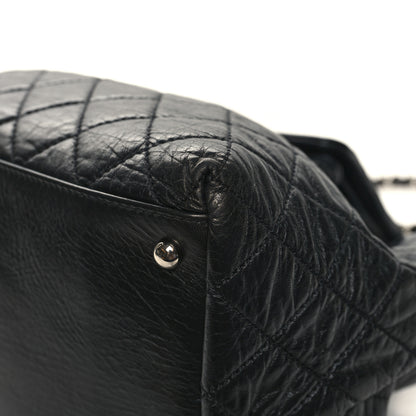 Chanel Glazed Calfskin Quilted Beijing Backpack Black 11 of 13