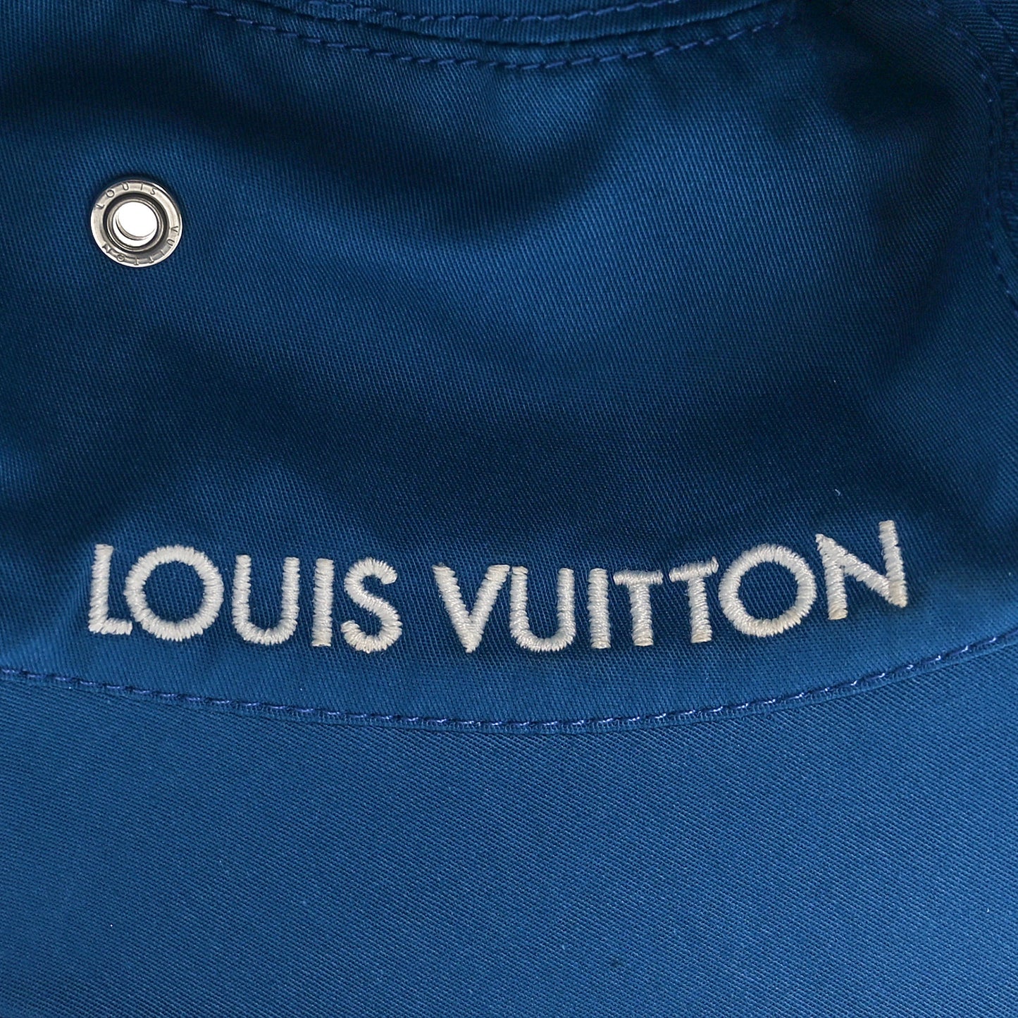 Monogram Denim Transformable Bob Bucket Hat 60 Blue